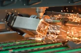 Cutting pipes and profiles on laser fiber