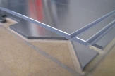 Machining in dibond